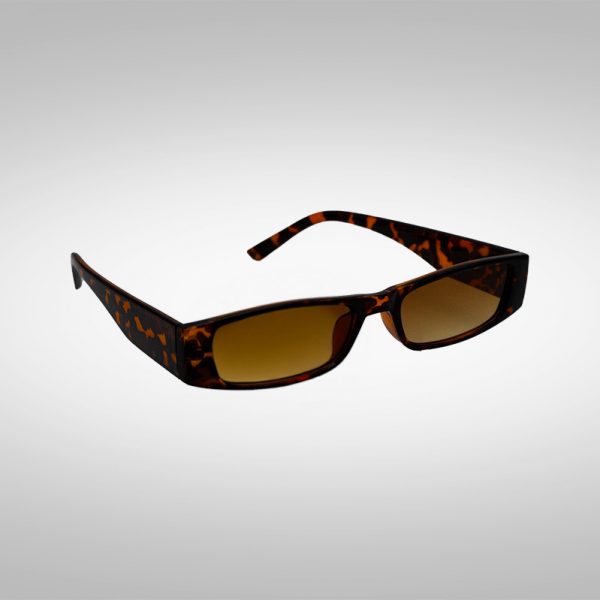 Rave Brille After Office in Leopard seitlich