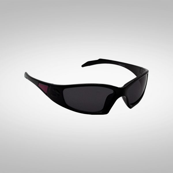 Schnelle Brille Max Speed V2 in Schwarz seitlich