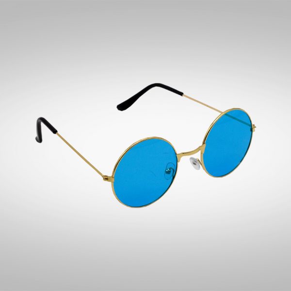Schnelle Sonnenbrille Peacemaker in Blau seitlich