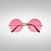 Schnelle Sonnenbrille Peacemaker in Pink von Vorne