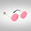 Schnelle Sonnenbrille Peacemaker in Pink seitlich