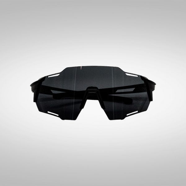 Schnelle Brille Undercover Rider in Schwarz von vorne