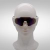 Schnelle Brille Undercover Rider in Weiß auf Kopf