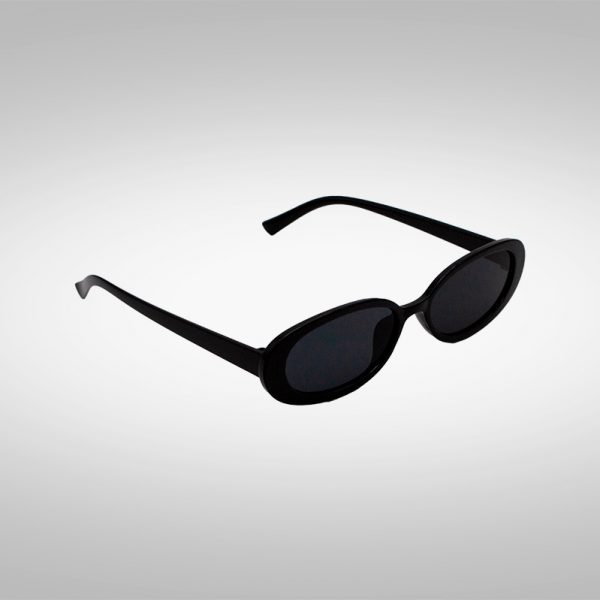 Rave Brille Vintage Groove in Schwarz Seitlich